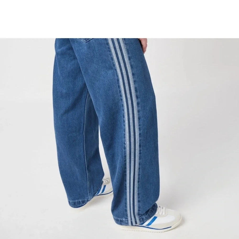 Adidas Mens Firebird Pants Medium Blue 36” New Tags JC6234